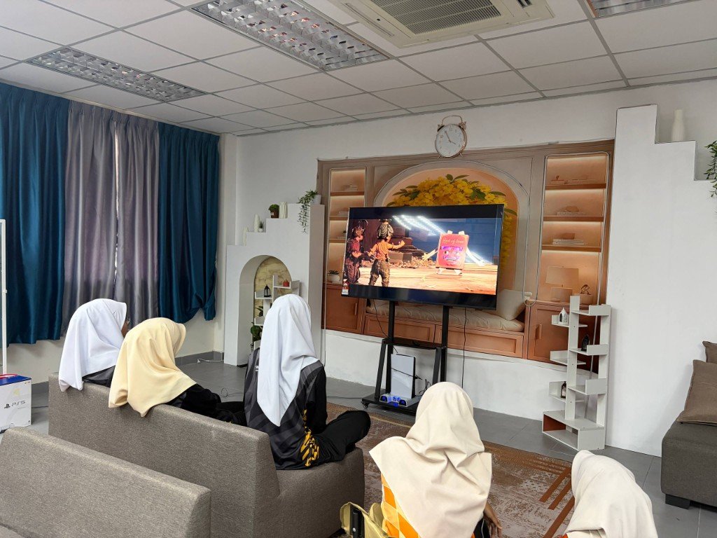 A PlayStation 5 session at home